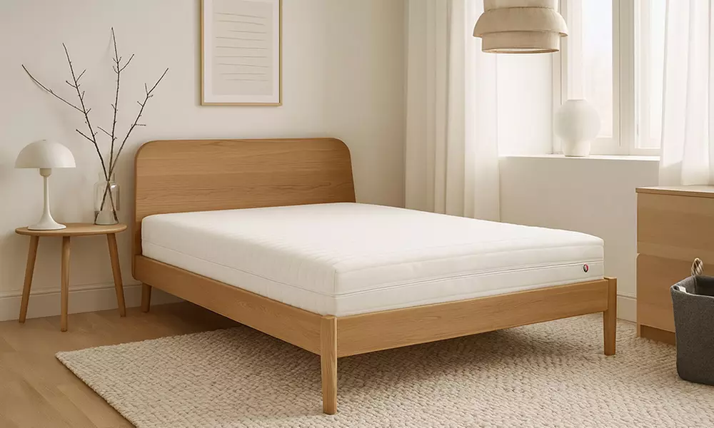 Matelas mousse Haute Densité, fabrication française, déhoussable, soutien et confort optimisé Olympe, livraison offerte - Primary Image