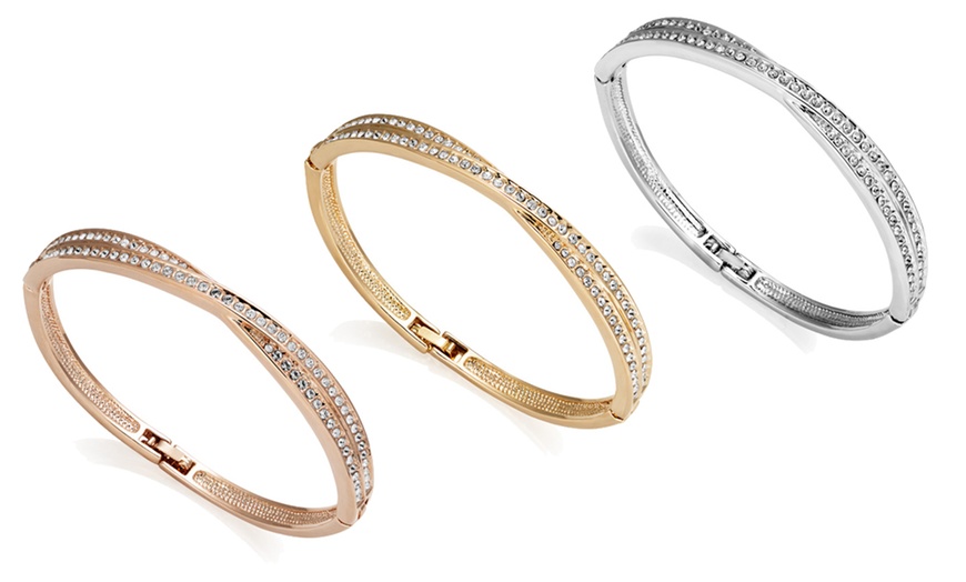 Image 11: Philip Jones Bangles with Crystals from Zircondia®