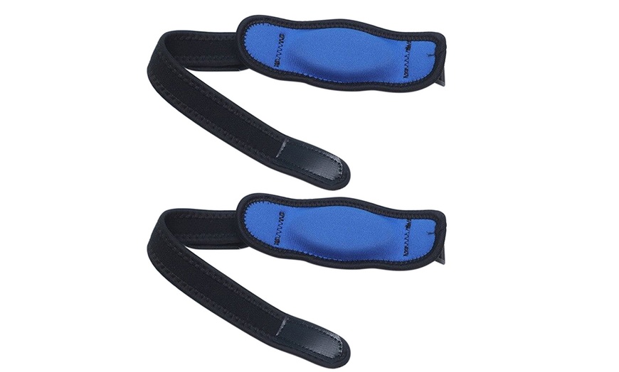 Image 5: Two Packs of Elbow Braces, Targeted Compression for Pain Relief