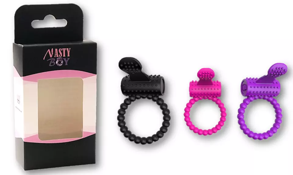Vibrating C-Ring and G-Spot Massager  - Primary Image