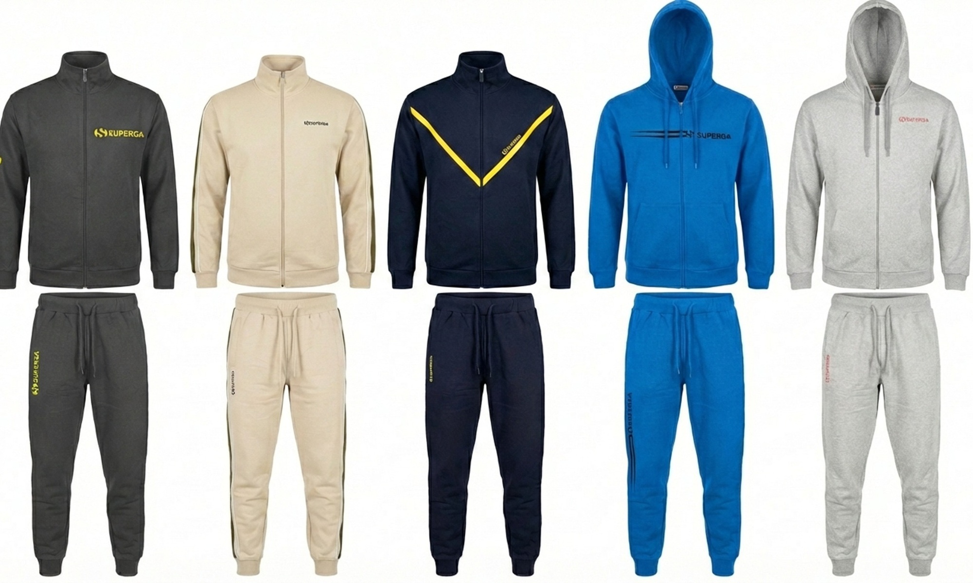 Tuta da uomo Superga in cotone leggero