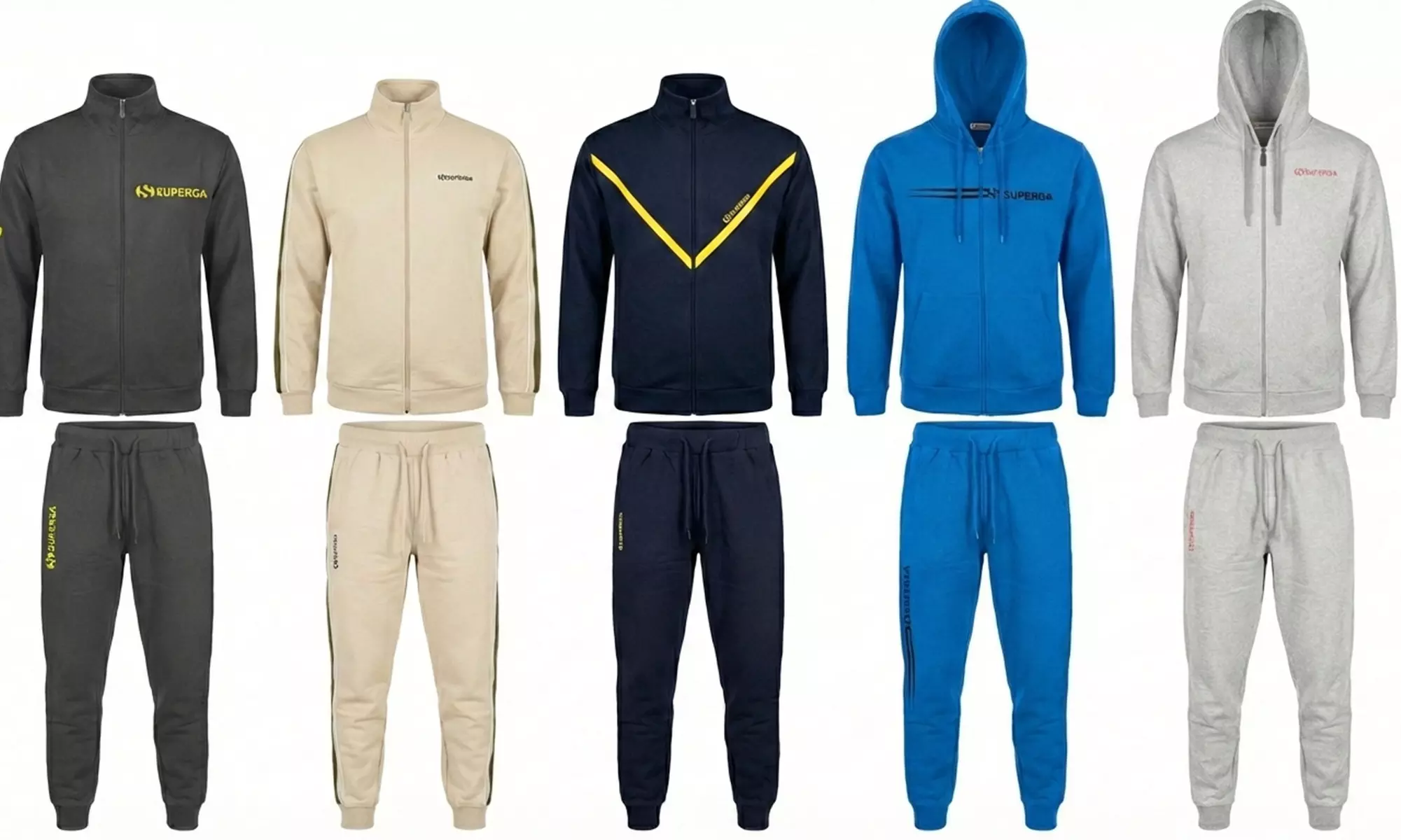 Tuta da uomo Superga in cotone leggero