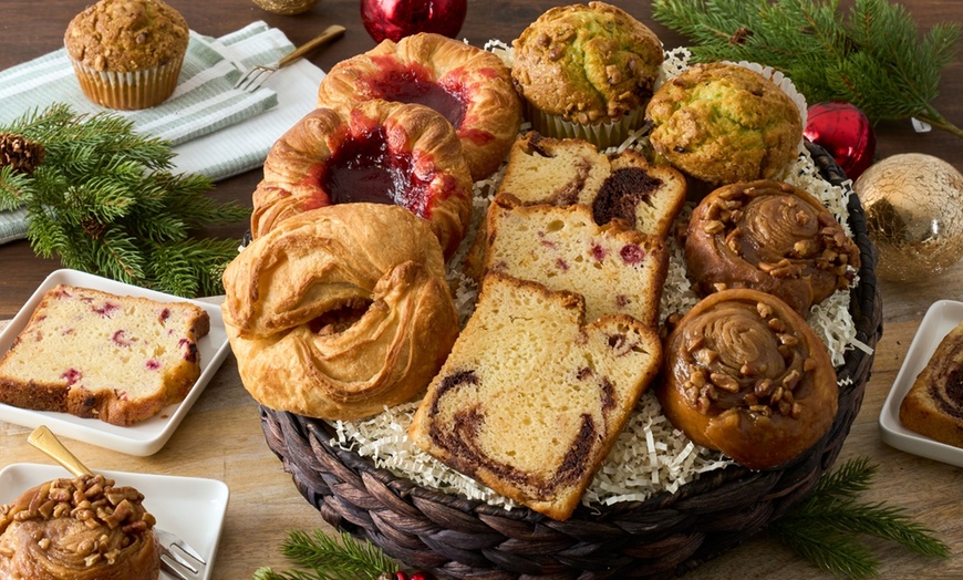 Image 10: Gourmet Breakfast Baskets & Baked Goods: Perfect for Brunch & Holidays 