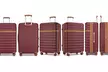 Kono Hard Shell Suitcase One or 3-Piece Set in Various Sizes and Colours - Second Medium