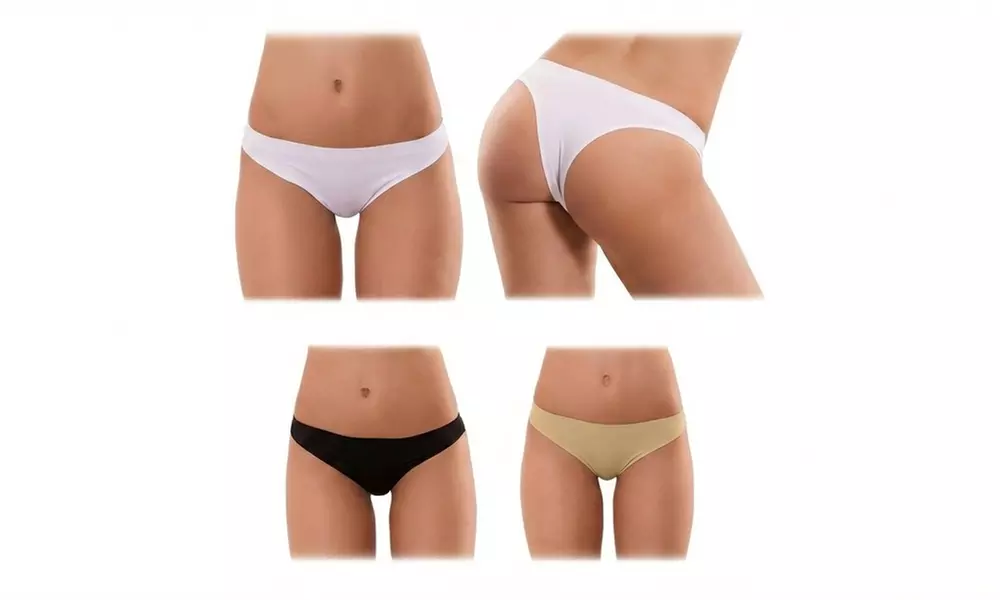 6er-Pack brasilianische Slips für Damen