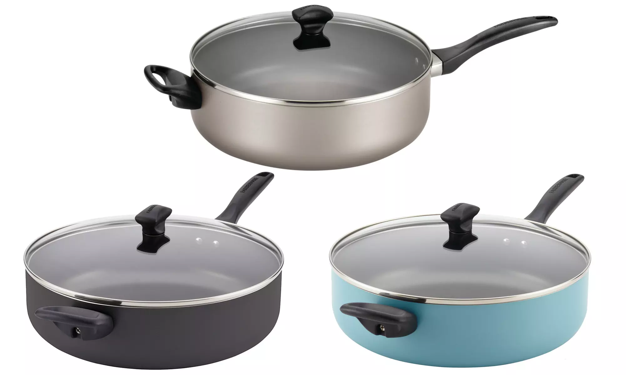 Farberware Dishwasher-Safe Nonstick Aluminum 6-Qt. Covered Jumbo Cooker - Primary Image