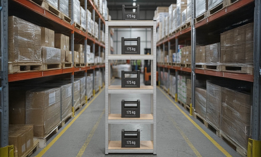 Image 7: Heavy-duty metalen opbergrek