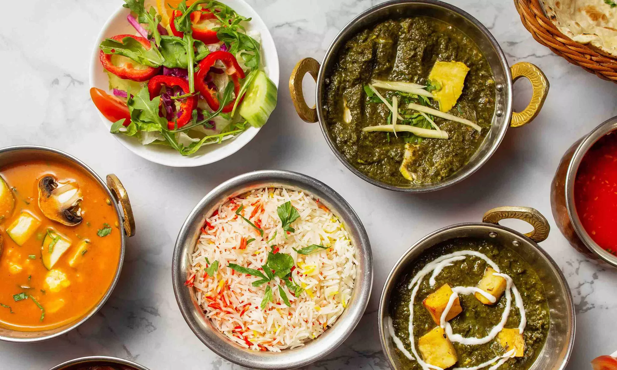 Kulinarische Reise: Genieße ein indisches 3-Gänge-Menü für 1-4 Personen (26% sparen) - Primary Image