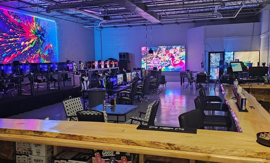 Image 3: One 90-Minute Gaming Pass for up to 4 People or Two-Hour Gaming for 10