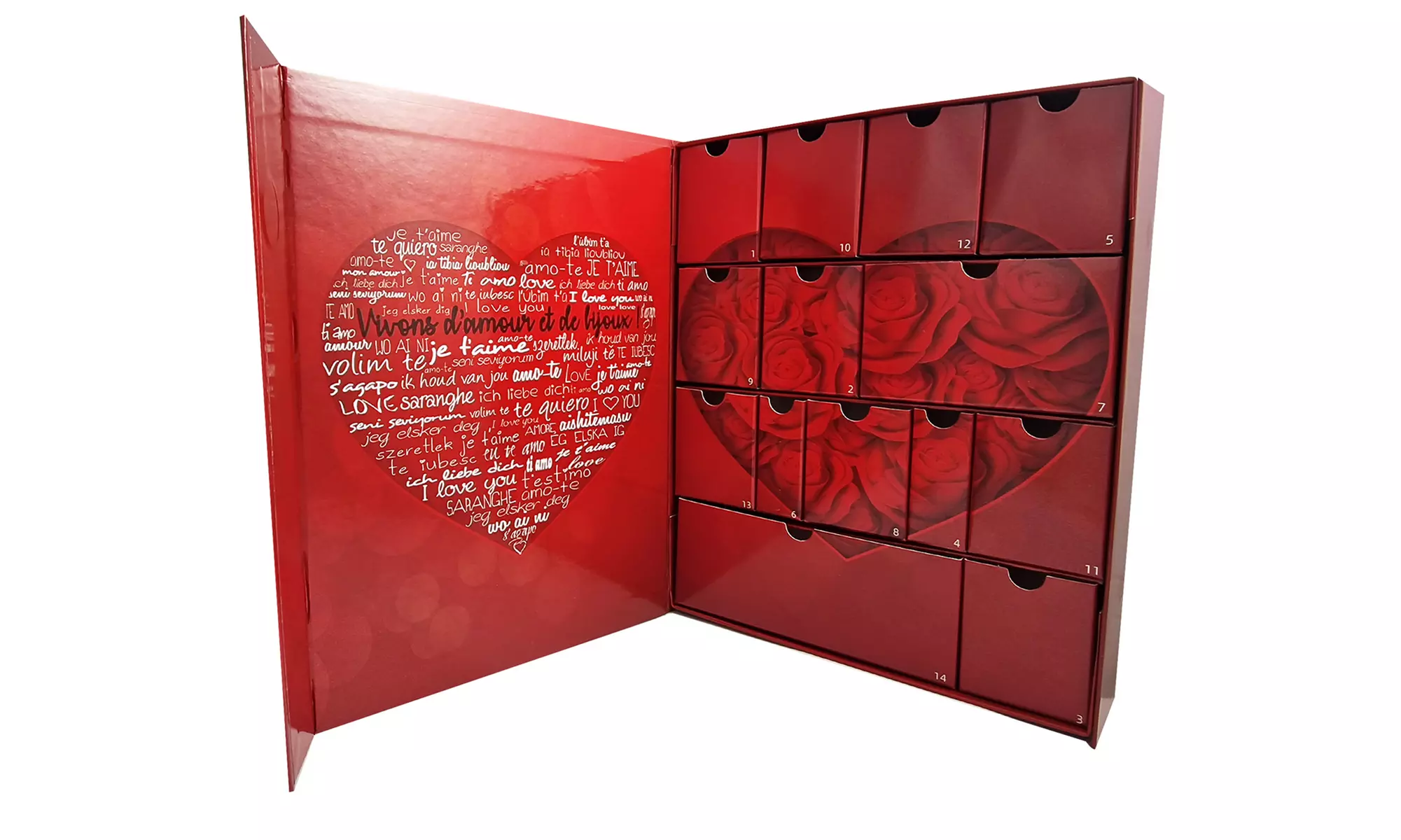 Calendario con gioielli SC Crystals con cristalli Swarovski®