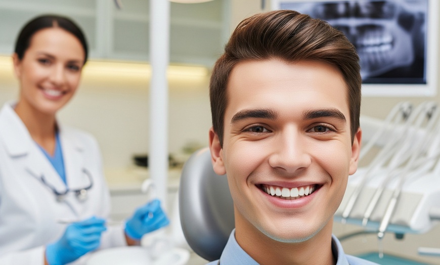 Image 3: Limpieza bucal con revisión, diagnóstico y radiografía 