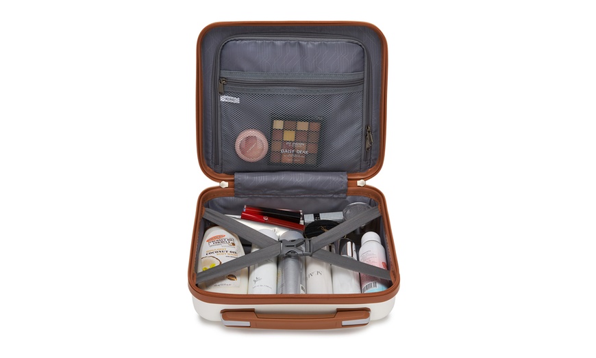 Image 9: Kono 6-Piece PP Hardshell TSA Lock Suitcase Set
