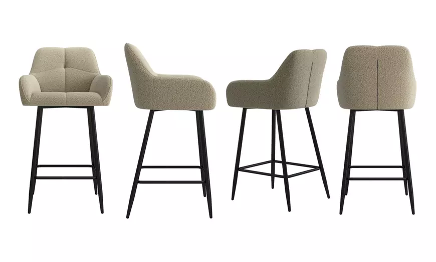 Image 13: Lot de 2 chaises de bar "Léo" de Doosense 