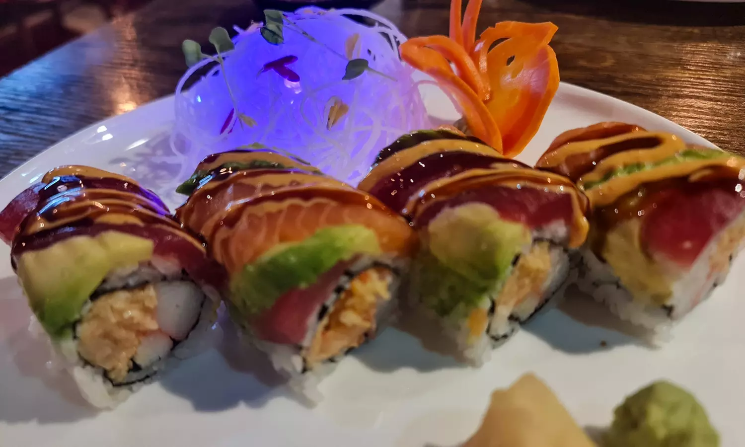 Savor Sushi Delights at The Angle: Fresh, Flavorful, and Authentic!