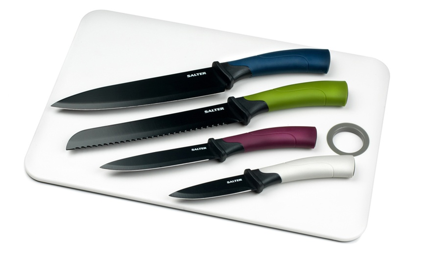 Image 4: Salter Four-Piece Knife Set