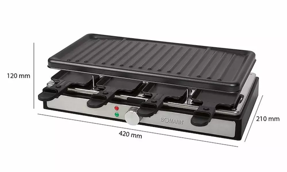 Raclette-Grill für 8 Personen