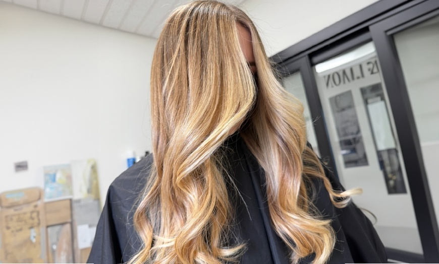 Image 2: Custom Haircut, Shampoo, Styling and One Optional Nourishing Treatment