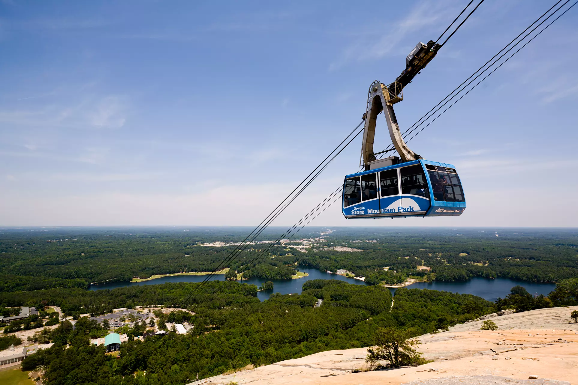 Lakeside Zipline, Aerial Obstacles & Lunar New Year Festival at Stone Mountain Park (Save up to 50%)