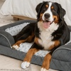Image 2: Pawz Skylos Orthopaedic Dog Bed with Bolster Support