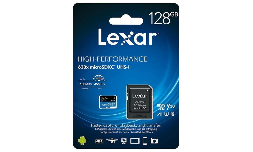 Image 8: Lexar JumpDrive S80 USB 3.1 Flash Drive or MicroSDXC Memory Card