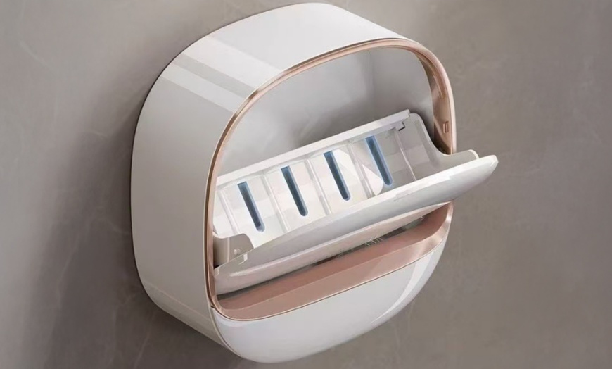 Image 4: Luxury Soap Holder with Drain Tray