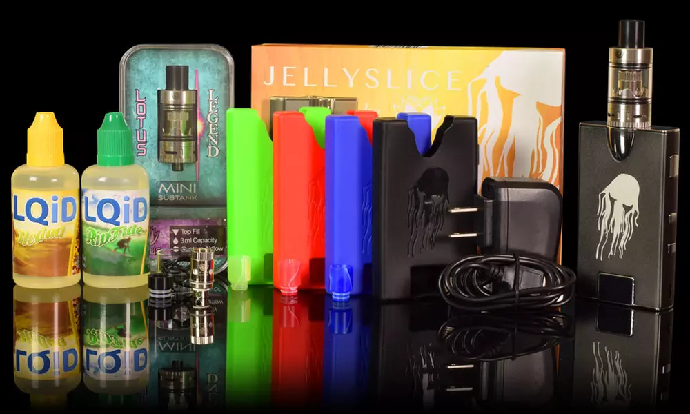 Jellyslice Vaporizer and E-Liquid Kit (22-Piece) - Primary Image