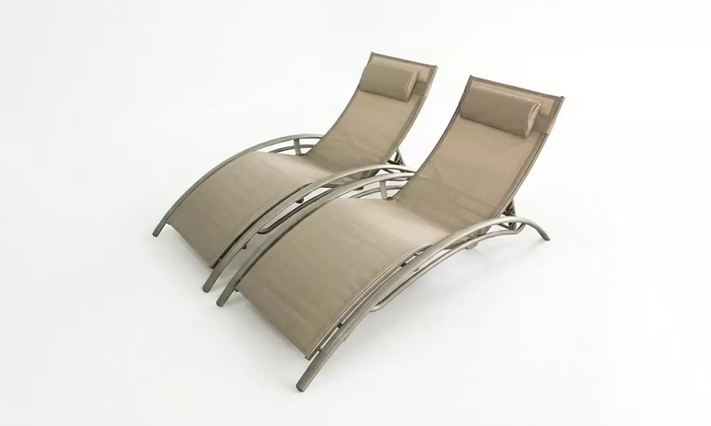 1 ou 2 transats "Vergara" de Kocoon avec pieds en acier