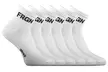 Lot de 6 paires de chaussettes quarter Freegun, coloris au choix - Second Medium