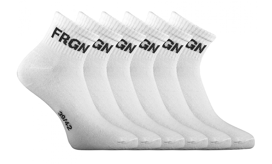 Image 2: Lot de 6 paires de chaussettes quarter Freegun