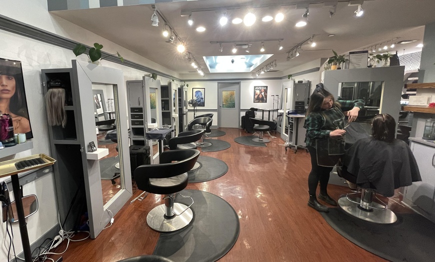 Image 3: Mens Haircut Packages with Shampoo Blow Dry and Styling Options