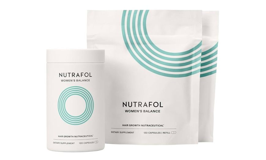 Image 10: Nutrafol Hair Growth Supplements for Women or Men