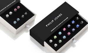 Philip Jones Earrings with Crystals from Swarovski®