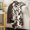 Image 1: Couverture plaid double face sherpa et microfibre
