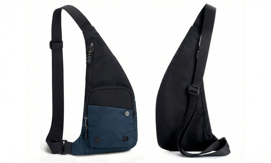 Image 5: Borsa a tracolla monospalla da petto