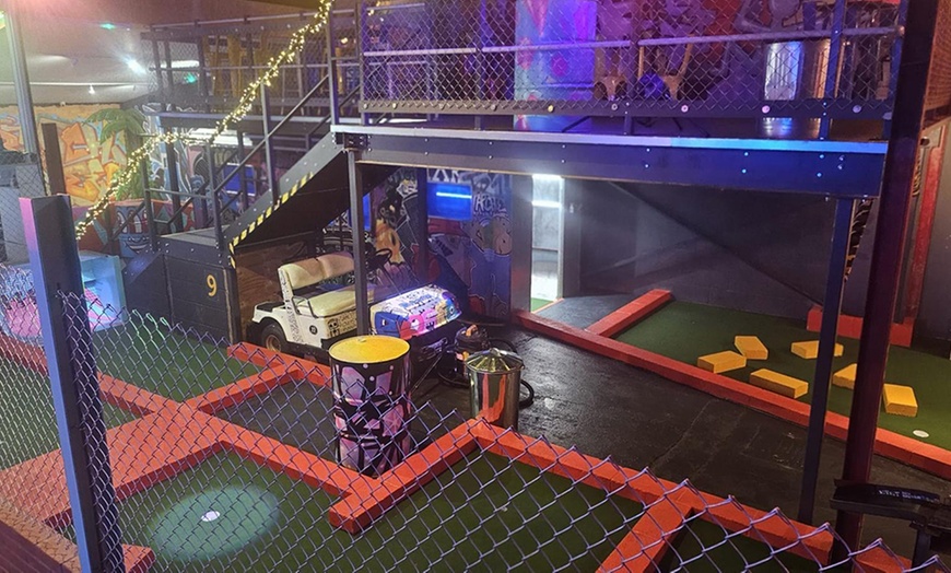 Image 2: Step into a Brooklyn-Themed 18 Holes of Mini Golf for Adult and Child 