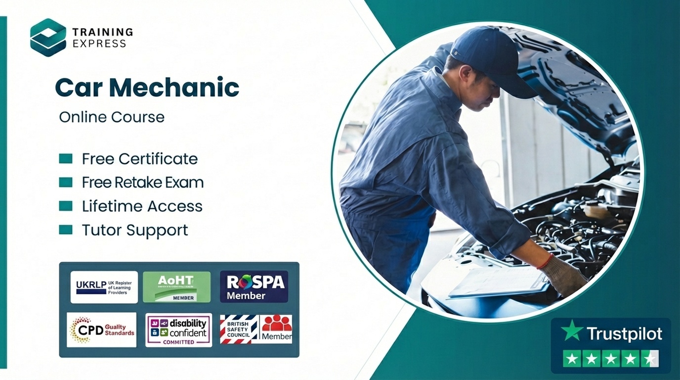 Car Mechanic Online Course & 2500-Course Lifetime