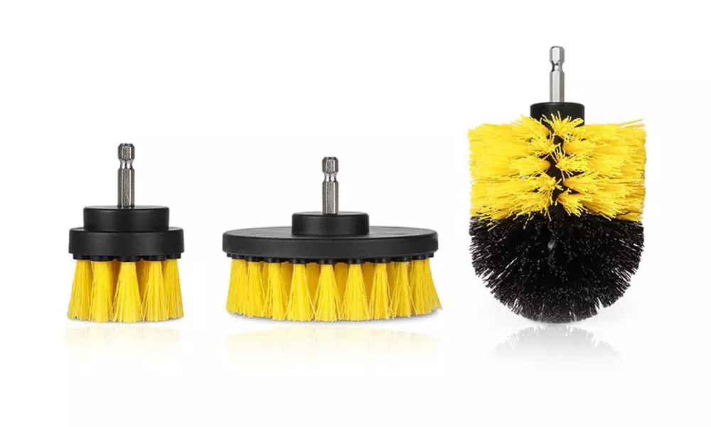SwissTek Ultimate All Purpose Power Scrubber Cleaning Kit (3-Piece) - Primary Image