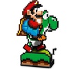 Image 5: LEGO Super Mario World: Mario & Yoshi Set (71438) - Collectible Model Kit for Adults
