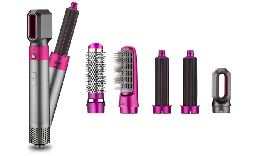 Image 7: 5-in-1 föhn en multistyler met opzetstukken