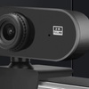 Image 1: 2K Webcam with Microphone, Clear Video and Adjustable Lighting