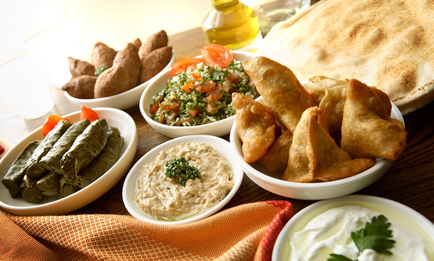 Image 1: Lebanese Meze and Grill Platter