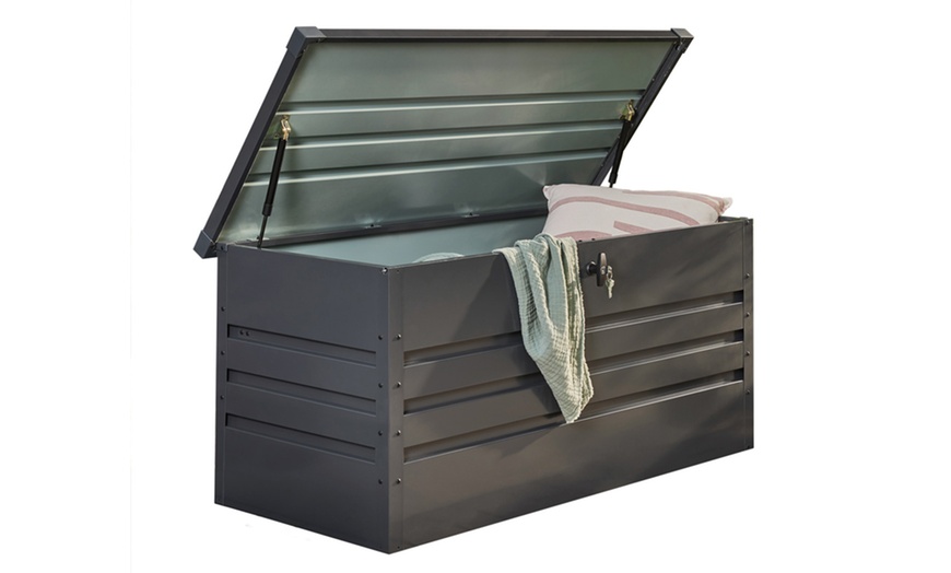 Image 6: Caja metálica de almacenamiento