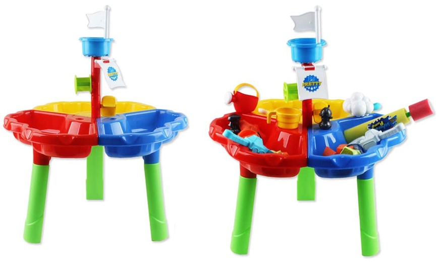 Image 14: Sand and Water Table Collection with Accessories and Lids