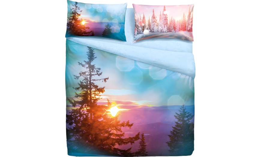 Image 2: Parure copripiumino matrimoniale 100% cotone di Bassetti