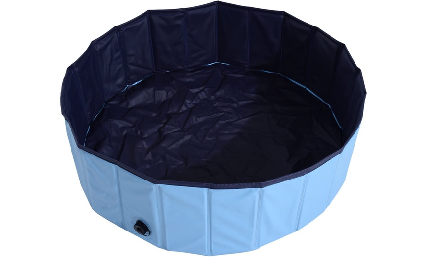 Image 16: PawHut Round Pet Paddling Pool in Various Sizes