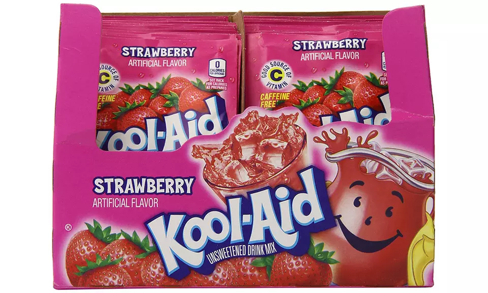 Assorted Kool-Aid Unsweetened Soft Drink Mix Packets (96-Pack) - Second Medium