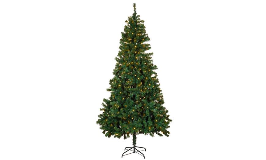 Image 3: Alivio 6ft Artificial Christmas Tree with LED Lights
