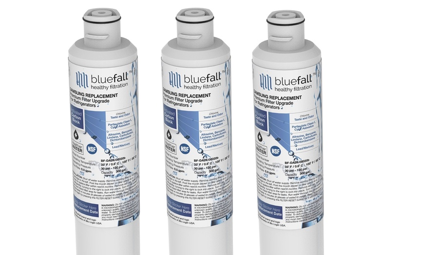 Image 2: 3 Samsung Compatible Da29-00020b Refrigerator Water Filter by Bluefall