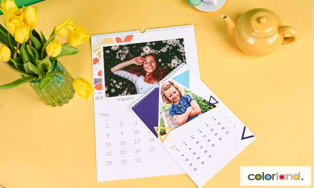 Personalised Photo Calendar from Colorland IE