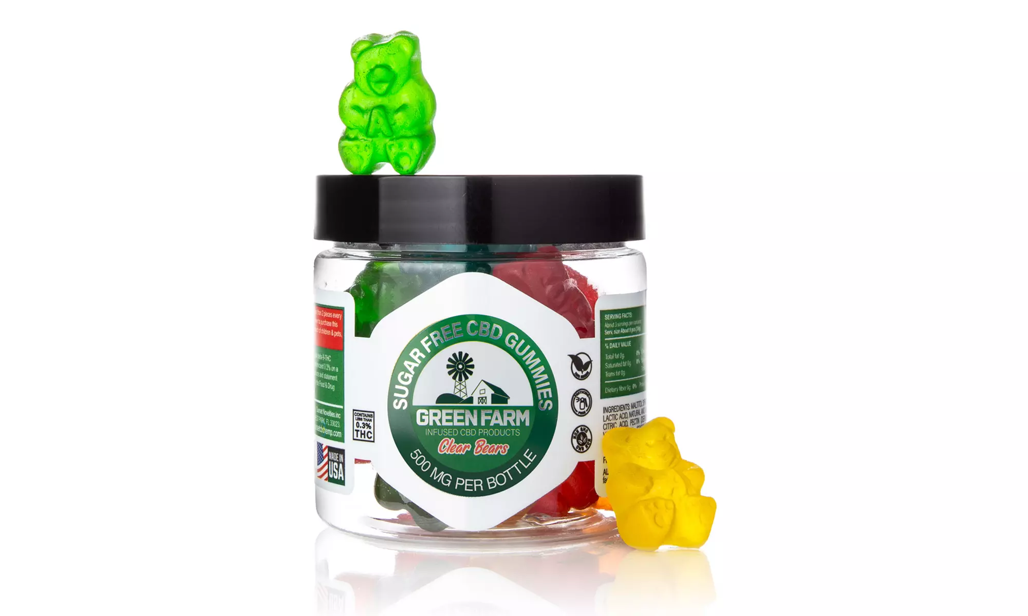 Green Farm Tasty Gummies for Sleep and Anxiety from Green Farm (500MG-5000MG)